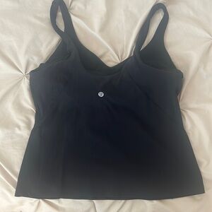 Lululemon black align tank, 12. EUC.